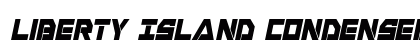 Liberty Island Condensed Italic Condensed Italic preview