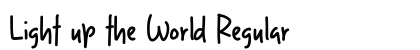 Light up the World Regular preview