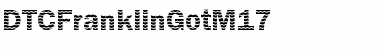 DTCFranklinGotM17 Regular Font