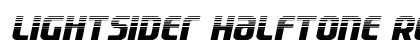 Lightsider Halftone Regular preview