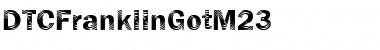 DTCFranklinGotM23 Font