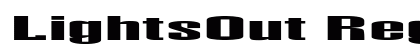 LightsOut Regular preview