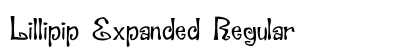Lillipip Expanded Regular Preview