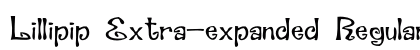 Lillipip Extra-expanded Regular Preview