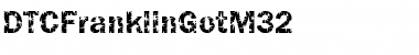 Download DTCFranklinGotM32 Font