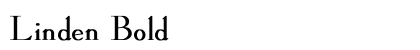 Linden Bold preview