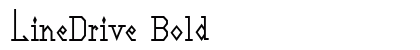 LineDrive Bold preview