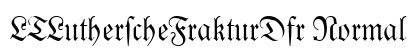 LTLutherscheFrakturDfr Normal preview