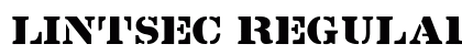 Lintsec Regular Preview