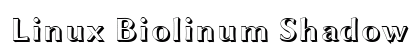 Linux Biolinum Shadow Bold preview