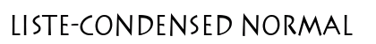 Liste-Condensed Normal Preview