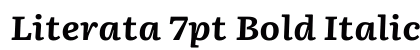 Literata 7pt Bold Italic Preview