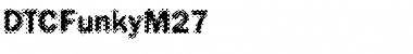 DTCFunkyM27 Font