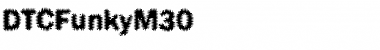 DTCFunkyM30 Regular Font