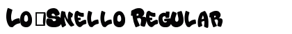 Lo_Snello Regular preview