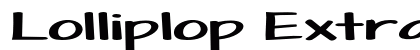 Lolliplop Extra-expanded Bold Preview
