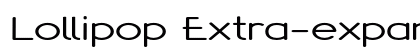 Lollipop Extra-expanded Bold Preview