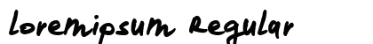 loremipsum Regular preview