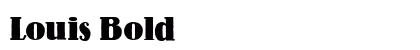 Louis Bold Preview