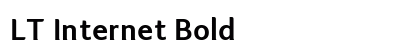 LT Internet Bold preview