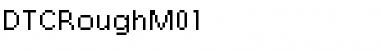 DTCRoughM01 Font