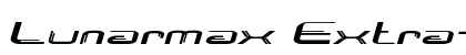 Lunarmax Extra-expanded Italic preview