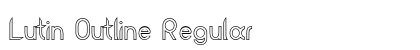 Lutin Outline Regular preview