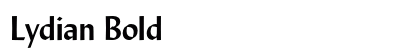 Lydian Bold Preview
