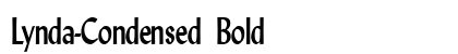 Lynda-Condensed Bold preview