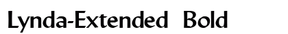Lynda-Extended Bold Preview