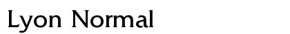 Lyon Normal preview