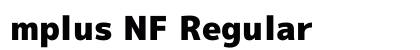 mplus NF Regular preview