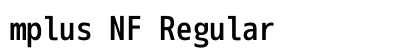 mplus NF Regular preview
