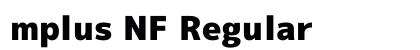 mplus NF Regular preview