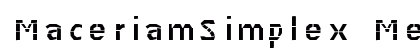 MaceriamSimplex Medium preview
