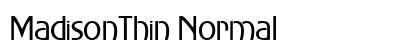 MadisonThin Normal preview