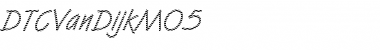 Download DTCVanDijkM05 Font