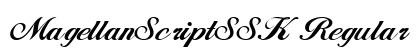MagellanScriptSSK Regular preview