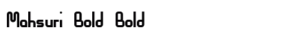 Mahsuri Bold Bold preview