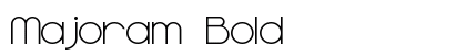 Majoram Bold preview