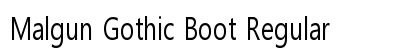 Malgun Gothic Boot Regular preview
