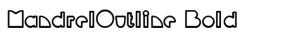 MandrelOutline Bold preview