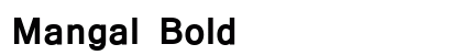 Mangal Bold preview