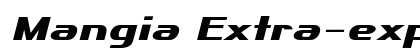 Mangia Extra-expanded Bold Preview