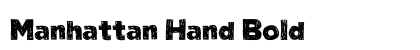 Manhattan Hand Bold preview