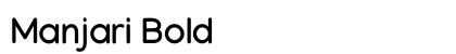 Manjari Bold preview