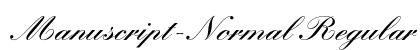 Manuscript-Normal Regular preview
