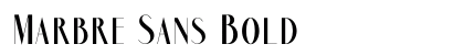 Marbre Sans Bold preview