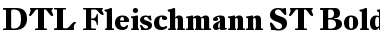 DTL Fleischmann Font