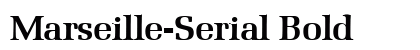 Marseille-Serial Bold preview